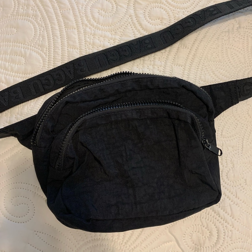 BAGGU Fanny Pack in Black
